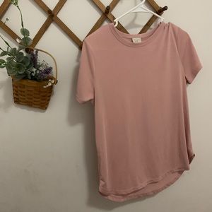 Target blouse pink modal